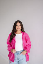 Load image into Gallery viewer, Hot Pink Wind Breaker
