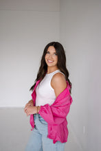 Load image into Gallery viewer, Hot Pink Wind Breaker

