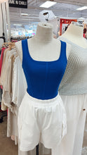Load image into Gallery viewer, Royal Blue Corset Top
