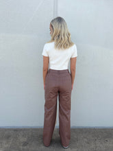 Load image into Gallery viewer, Color Block Leather Pants
